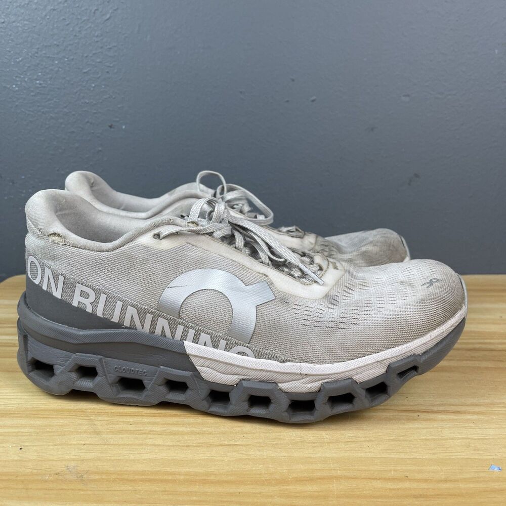 On Mens Cloudmonster 2 3ME10122564 Frost Rock Athletic Running Shoes Size 10